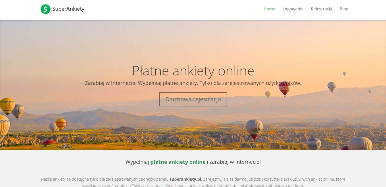 Screen Strony WWW SuperAnkiety.pl